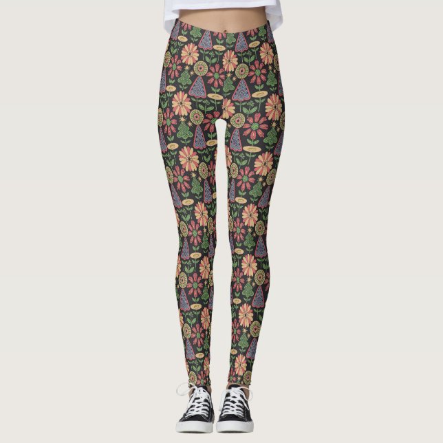 Festivals Fiasco Florals Leggings (Vorderseite)