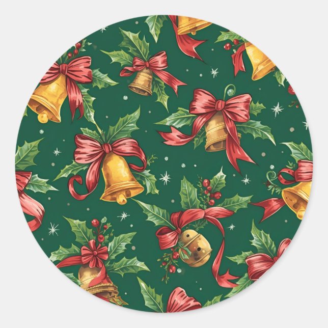Festivals Frenzy Maximalist Holiday Sticker (Vorderseite)