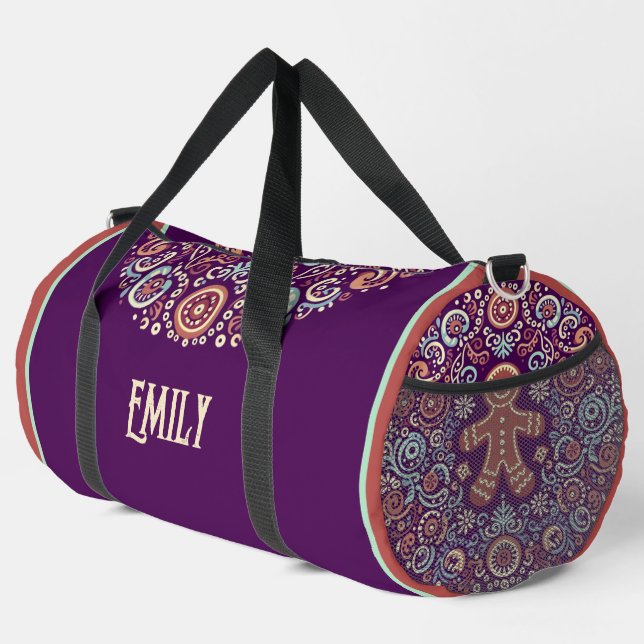 Festivals Gingerbrot Delight Duffle Bag (Rechte Ecke)