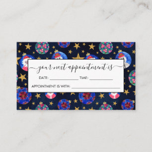 Festivals Gold Glitzer Stars Ornamente Traumhaft Terminkarte