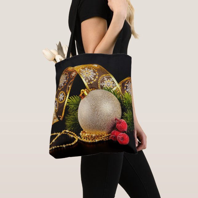 Festivals Gold Ornament und Band (Von Nahem)