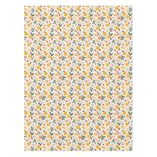 Festivals Green und Orange Citrus und Cinnamon Tischdecke