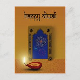 Festivals Happy Diwali - Postkarte