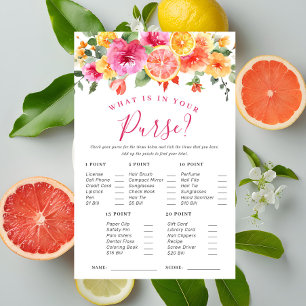 Festivals Helle Blume Citrus Brautparty Game