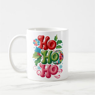 Festivals Ho Ho Ho Disco Shirt Tri-Blend Kaffeetasse