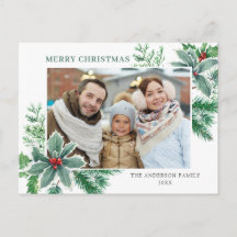 Festivals Holly Berry Weihnachtsgrüße