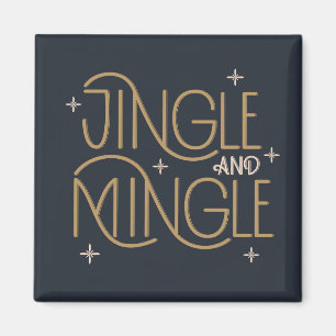 Festivals, Jingle und Mingle Holiday Design Magnet