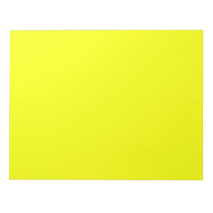 Festivals Lemon Gelbe Dekor Farbe anpassen Sie die Notizblock