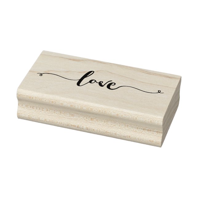 Festivals LIEBE Wirbel | Weihnachten | Valentinsta Gummistempel (Stempel)