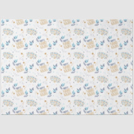 Festivals Menorah Hanukkah Seidenpapier