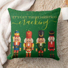 Festivals Moderne Xmas Green Niedlich Nutcracker Kissen