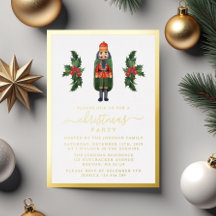 Festivals Nutcracker Weihnachts-Party Gold