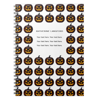 Festivals Pumpkin Halloween Notizblock