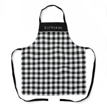 Festivals Rustikaler Schwarz-weißer Gingham Karier
