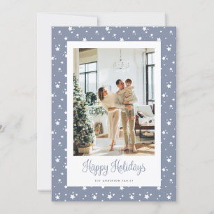 Festivals Starry Foto Happy Holidays Card Feiertagskarte