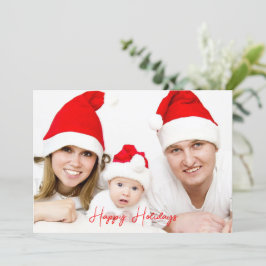 Festivals Trendy Happy Holiday Foto Neues Jahr Feiertagskarte