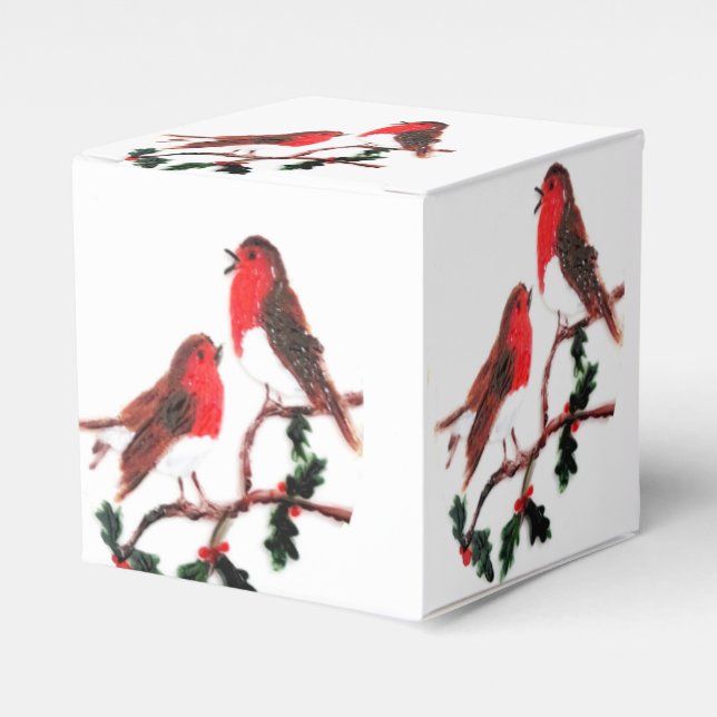 Festivals und Holly Geschenkschachtel (Vorderseite)