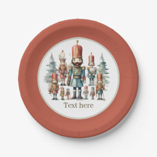Festivals Wasserfarbe Nutcracker Party Pappteller