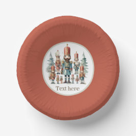 Festivals Wasserfarbe Nutcracker Party Pappteller