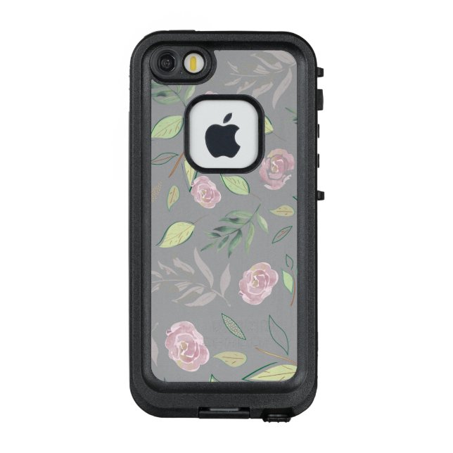 Festivals Wasserfarben Blume 2 LifeProof iPhone Hülle (Rückseite)