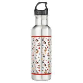 Festive animals edelstahlflasche