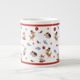 Festive animals Jumbo-Tasse