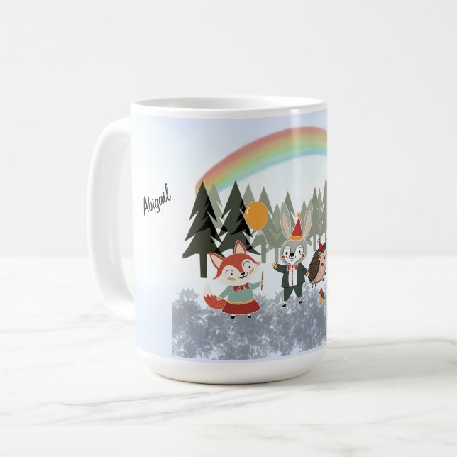 Festive animals kaffeetasse (Vorderseite Links)