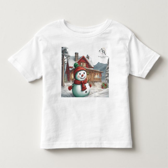 "Festive Baby T-Shirt Collection: Der kleine Elf d (Vorderseite)