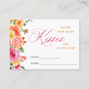 Festive Blume schätzt wie viele Game Card Visitenkarte