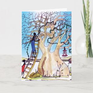 Festive Christmas Feiertagskarte