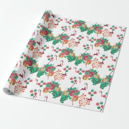 Festive Christmas Gift Wrap Geschenkpapier