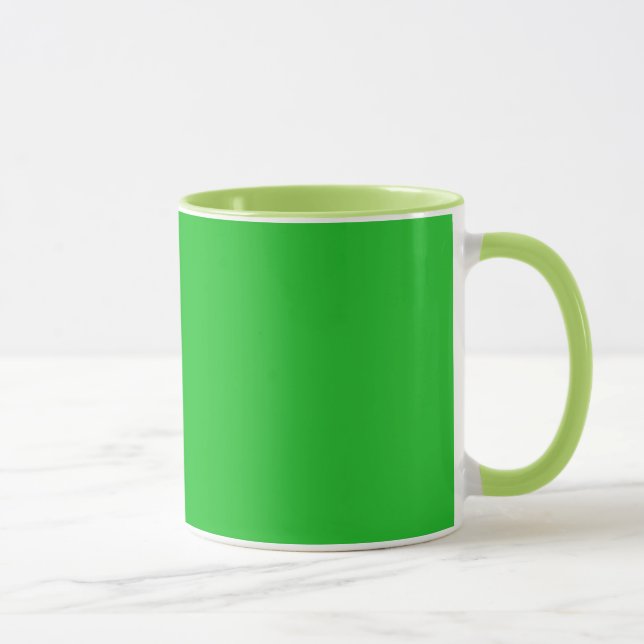 Festive Christmas Green Combo Mug for Holiday Chee Tasse (Rechts)