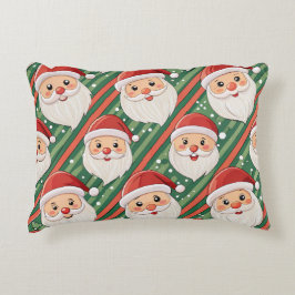 Festive Christmas Lumbar Pillow – Cheerful Holiday Dekokissen