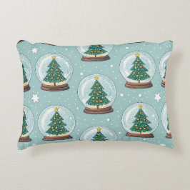 Festive Christmas Lumbar Pillow – Cheerful Holiday Dekokissen