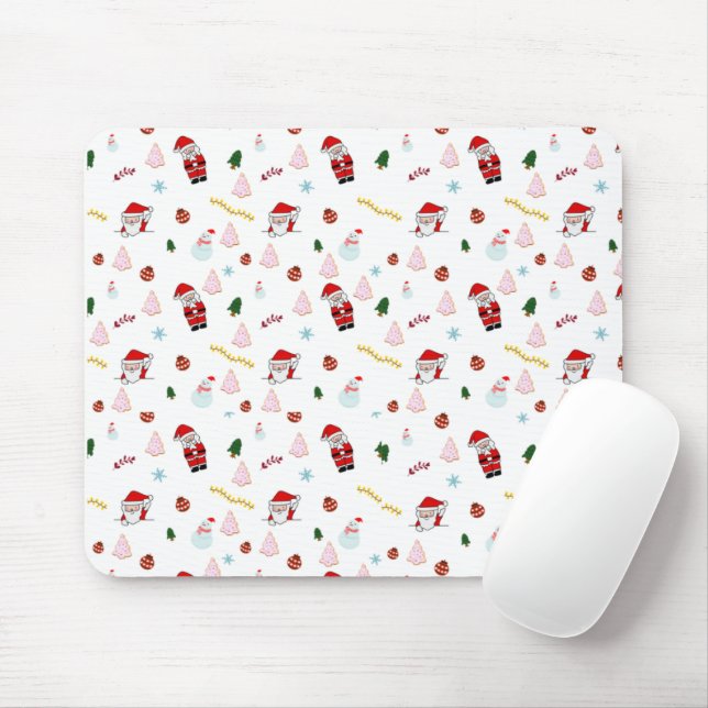 Festive Christmas Mousepad (Mit Mouse)