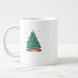 Festive Christmas Mug – Holiday Party Coffee & Coc Jumbo-Tasse