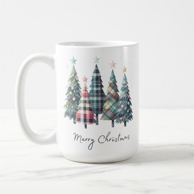Festive Christmas Mug with Santa Claus Design Kaffeetasse (Links)