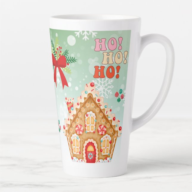 Festive Christmas Tree with Cozy Winter Design gif Milchtasse (Rechts)