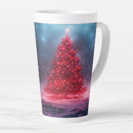 Festive Christmas Tree with Cozy Winter Design gif Milchtasse