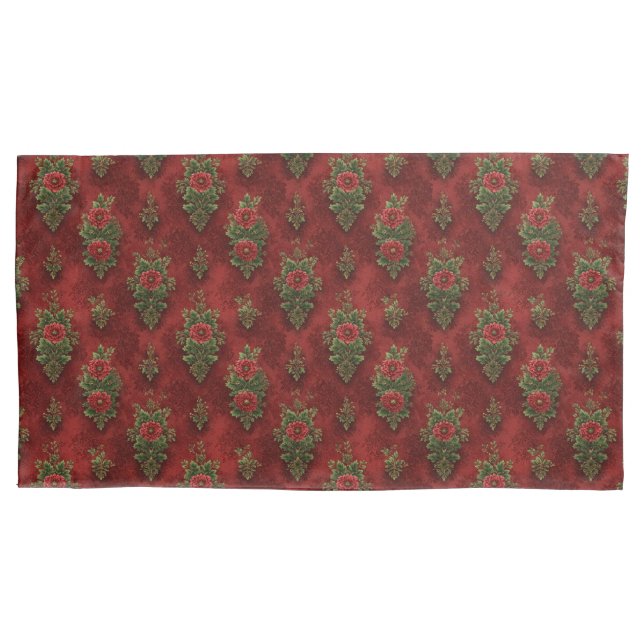 Festive Damask  Kissenbezug (Vorderseite)