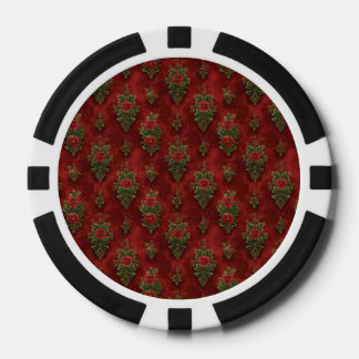 Festive Damask  Pokerchips