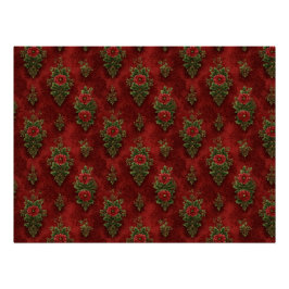 Festive Damask  Poster