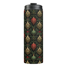 Festive Damask  Thermosbecher