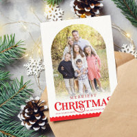FESTIVE FAMILY FOTO minimale moderne Bogenrot