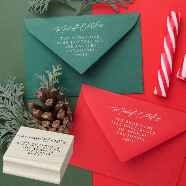 Festive Flora Frohe Weihnachtssilber Tinte Gummistempel (showcasing Ink Rubber Stamp - additional items (bought separately))