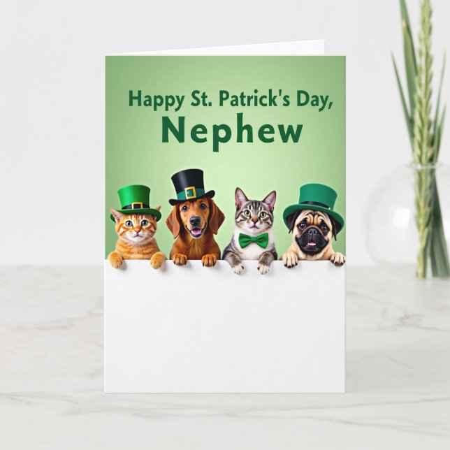 Festive Friends Holiday Card Karte (Vorderseite)