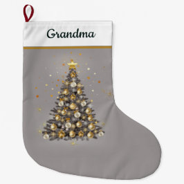 Festive Gift for Grandma - Christmas Stocking Großer Weihnachtsstrumpf