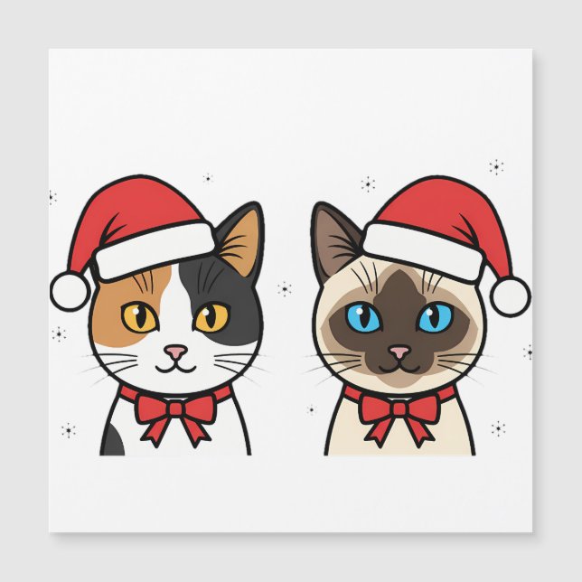 Festive Gifts & Party Fun Magnetkarte (Vorderseite)