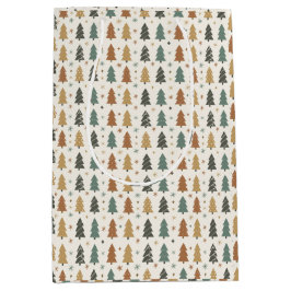 Festive Harmony Gift Bag Mittlere Geschenktüte