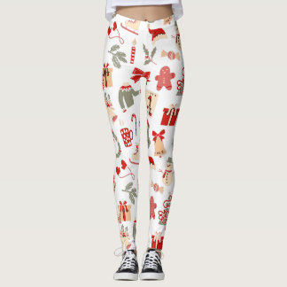 Festive Holiday Christmas Pants for Women Leggings